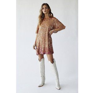 Free People Jen's Pirate Booty Black Water Mini